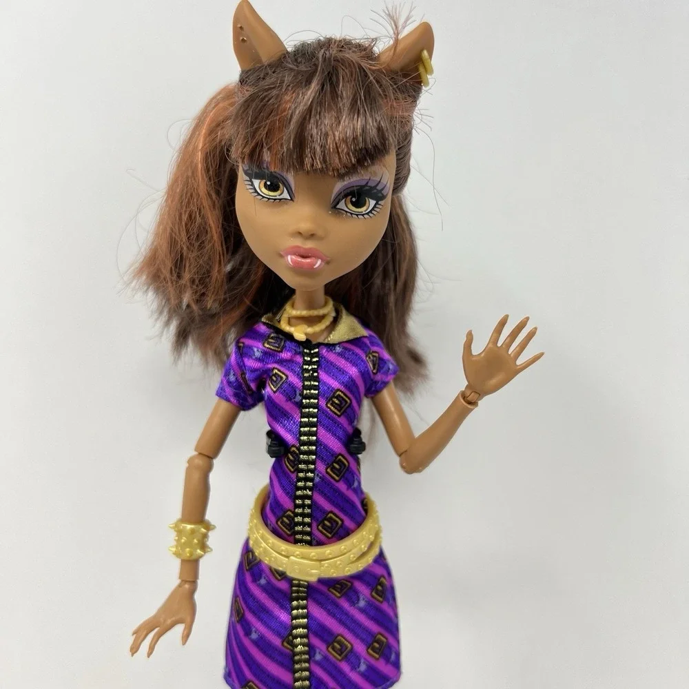 Monster High Clawdeen‎ Wolf Doll Coffin Bean Series Original Gift Toy Fashion